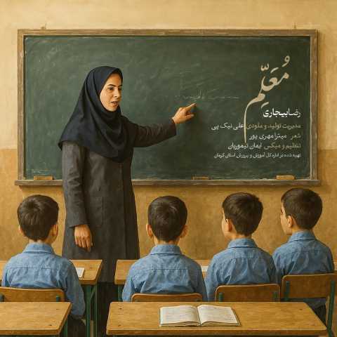 دانلود آهنگ رضا بیجاری معلم